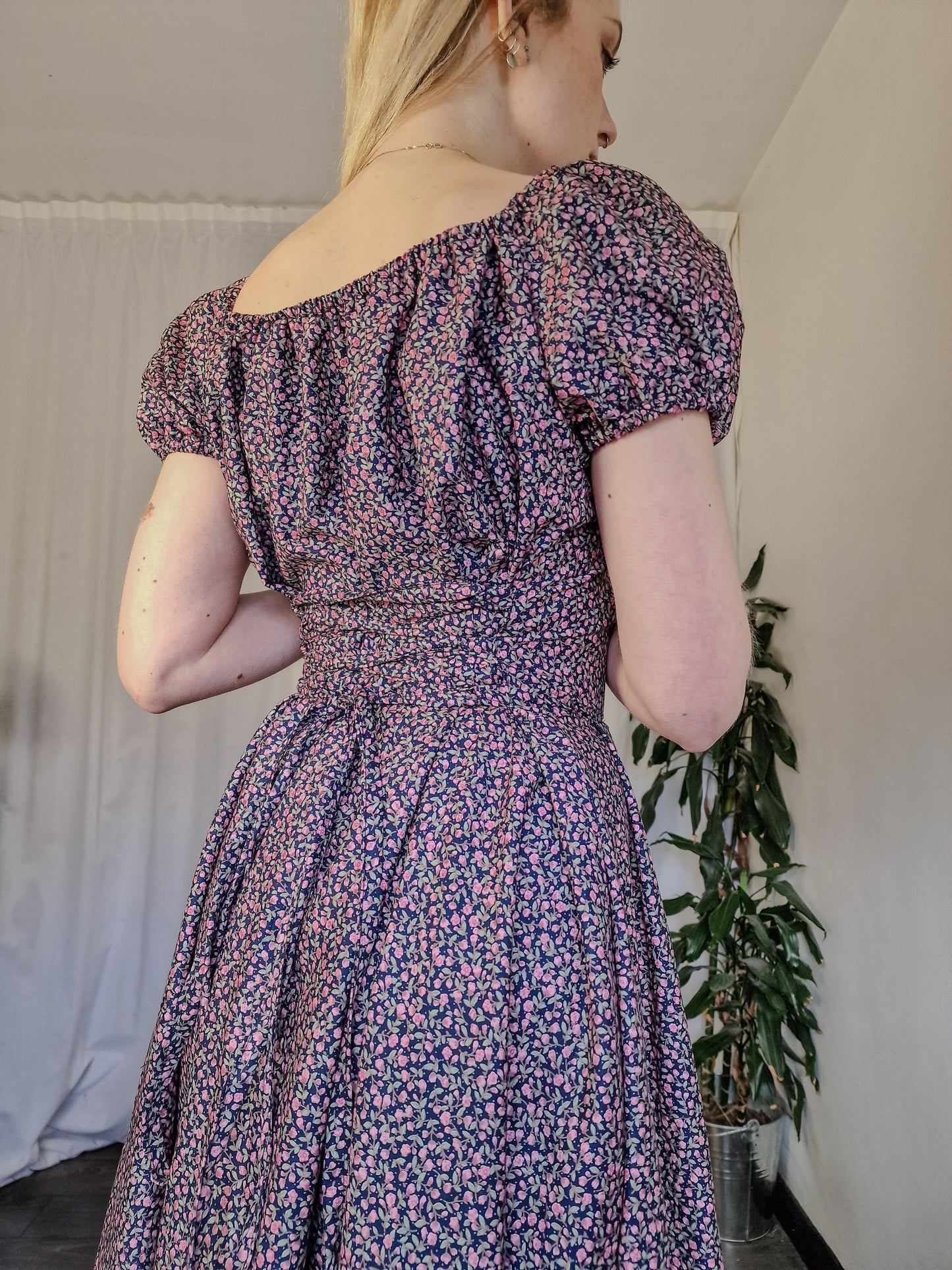 The Classic Dress with Butterfly Sleeves (Other fabrics available)