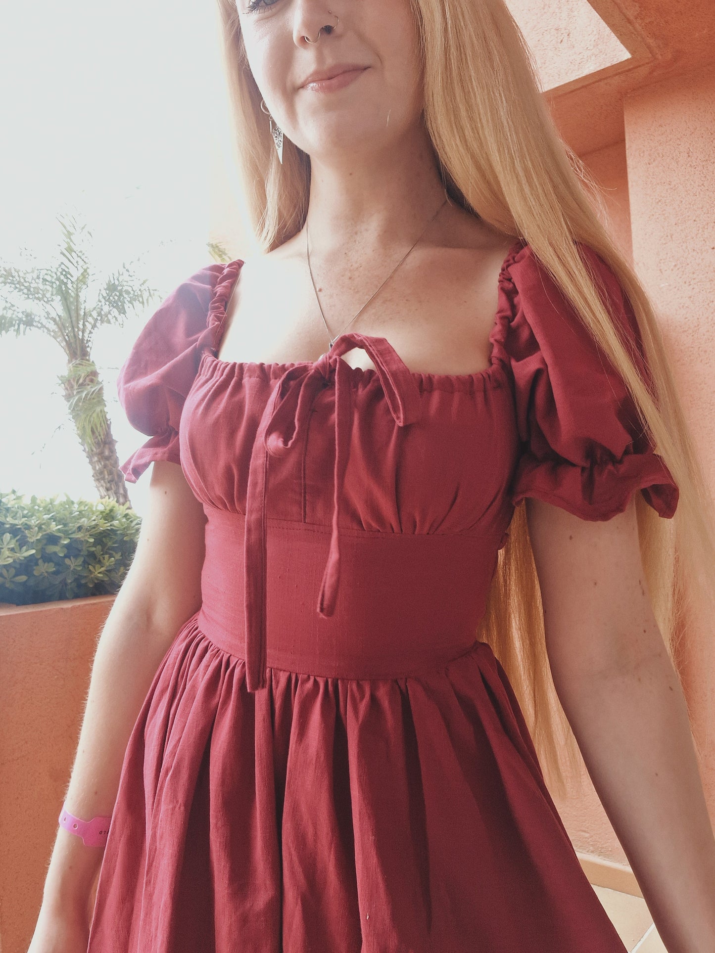 Create your own Milkmaid Dress (Lace Up Back)