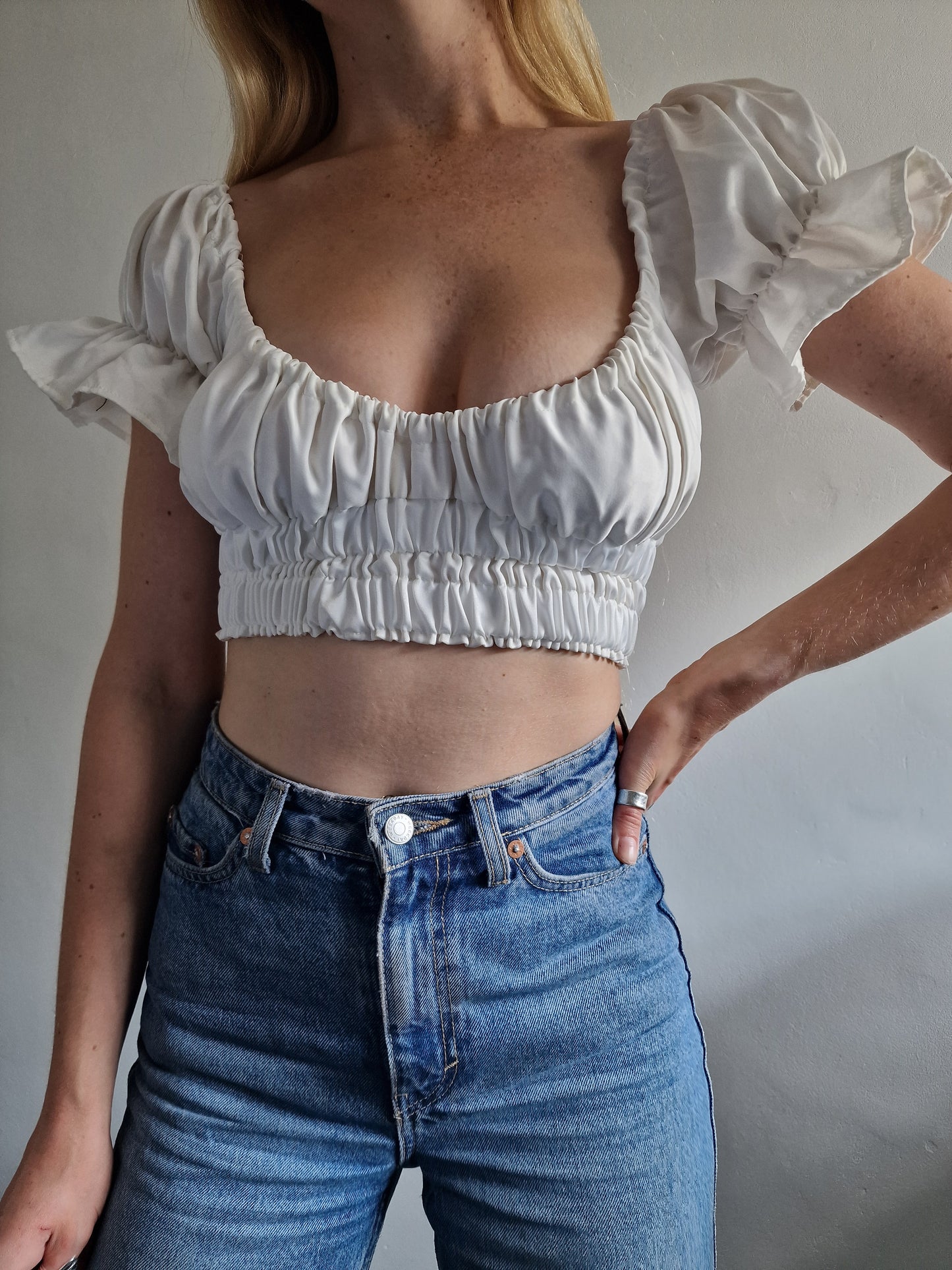 Satin Crop (UK 6-8)