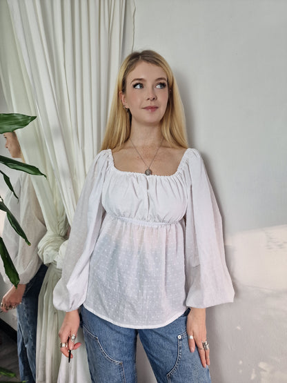 White blouse UK 10-14