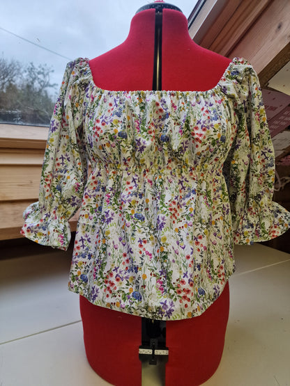 WildFlower Dolly Blouse (UK 10-12)