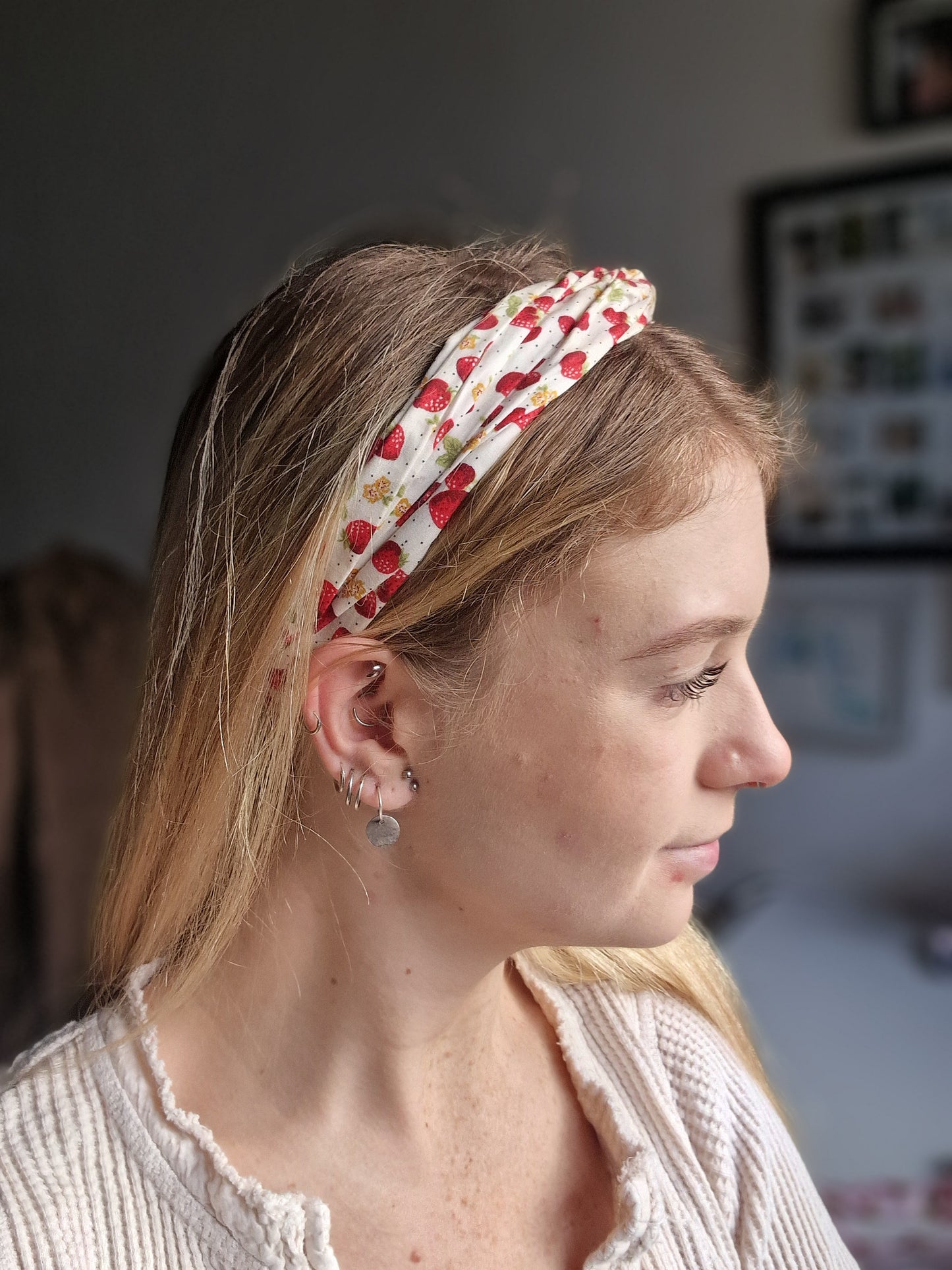 Strawberry Stretchy Headband