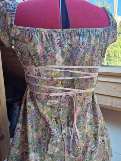 Classic dress - Meadow fabric - UK 6/8